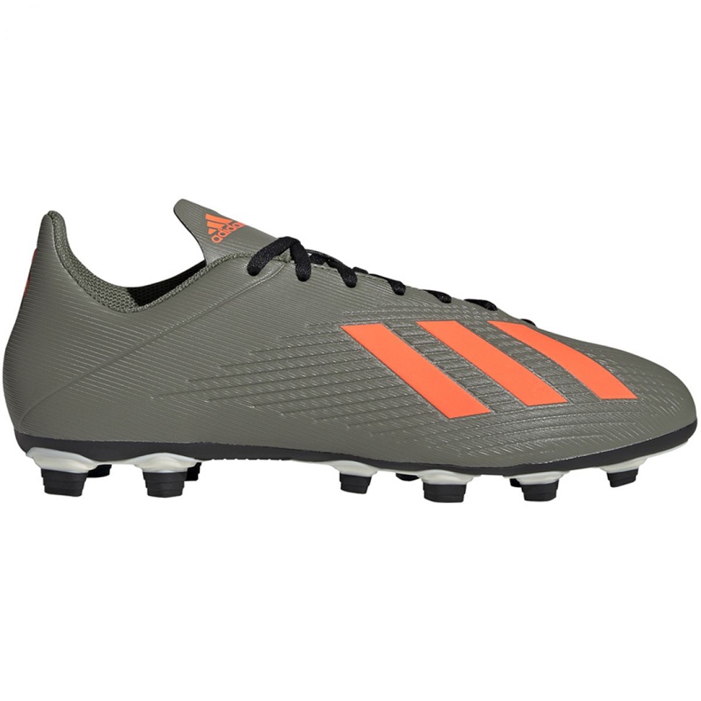 Botas de fútbol adidas X 19.4 M FxG EF8368 verde verde