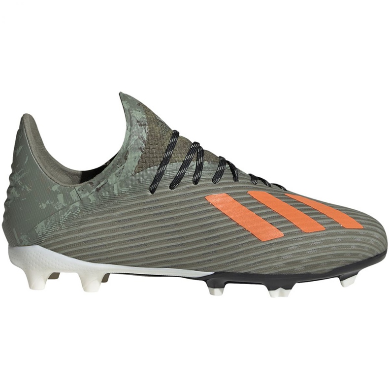 Botas de fútbol adidas X 19.1 Jr Fg EF8301 verde verde