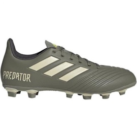 Botas de fútbol adidas Predator 19.4 FxG M EF8211 azul marino gris