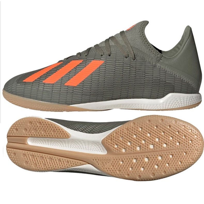 Zapatos de interior adidas X 19.3 In M EF8367 gris gris