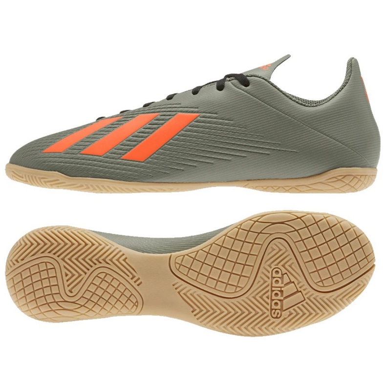 Botas de fútbol adidas X 19.4 In M EF8373 gris