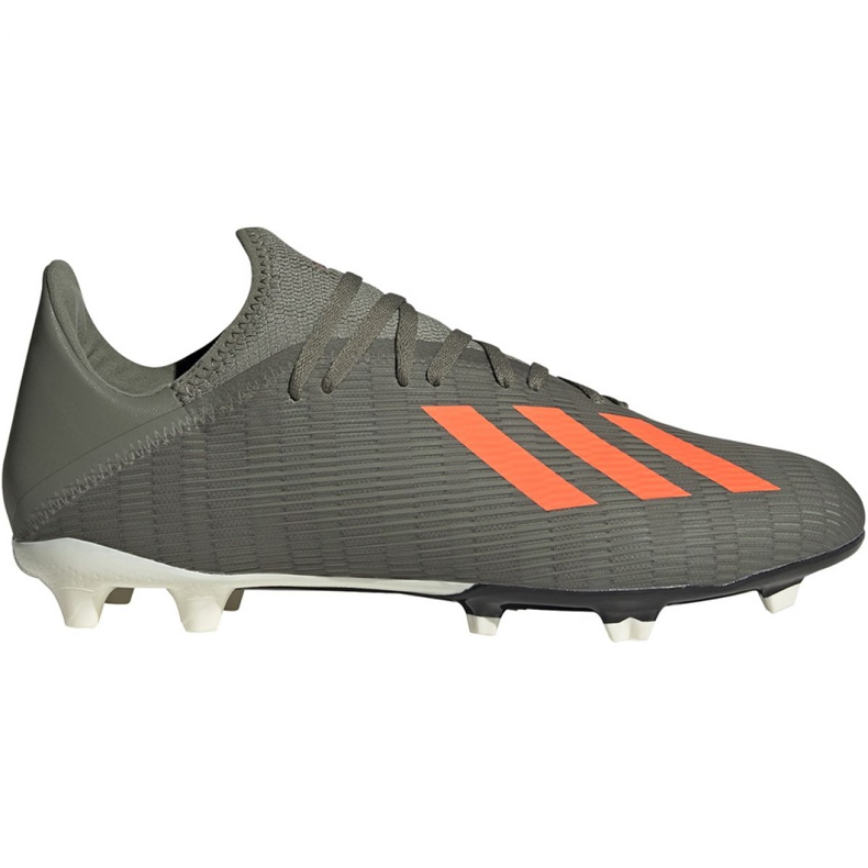 Botas de fútbol adidas X 19.3 Fg M EF8365 verde gris