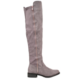 Seastar Botas grises con cremallera Seastar Botas grises con cremallera