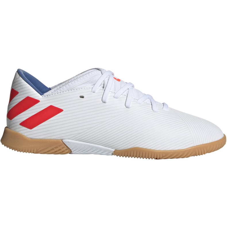 Botas de fútbol adidas Nemeziz Messi 19.3 In Jr F99932 multicolor blanco Botas de fútbol adidas Nemeziz Messi 19.3 In Jr F99932 multicolor blanco