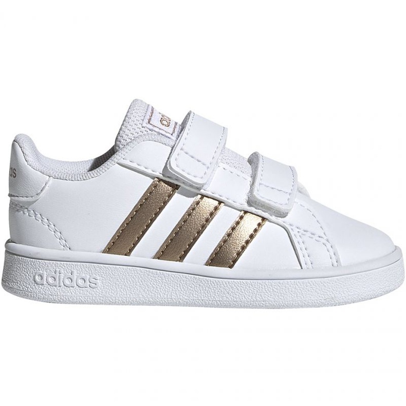 Zapatillas adidas Grand Court I Jr EF0116 blanco