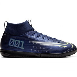 Zapatillas de fútbol Nike Mercurial Superfly 7 Academy Mds Ic Jr BQ5529 401 marina marina