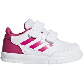 Zapatos adidas Altasport Cf I Jr D96846 blanco púrpura