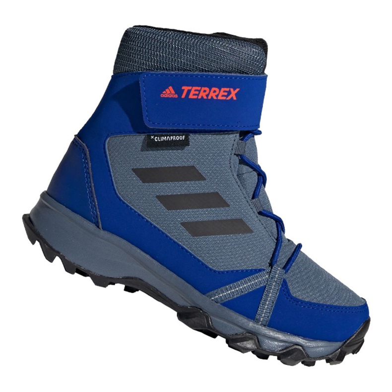 Zapatillas Adidas Terrex Snow Cf Cp Cw Jr G26579 azul multicolor