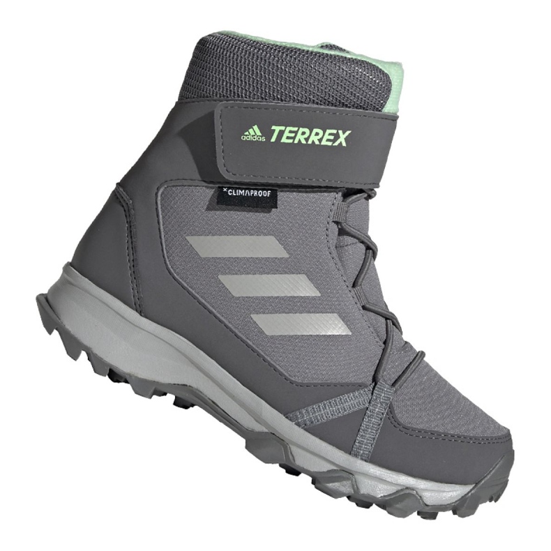 Zapatillas Adidas Terrex Snow Cf Cp Cw Jr G26580 gris
