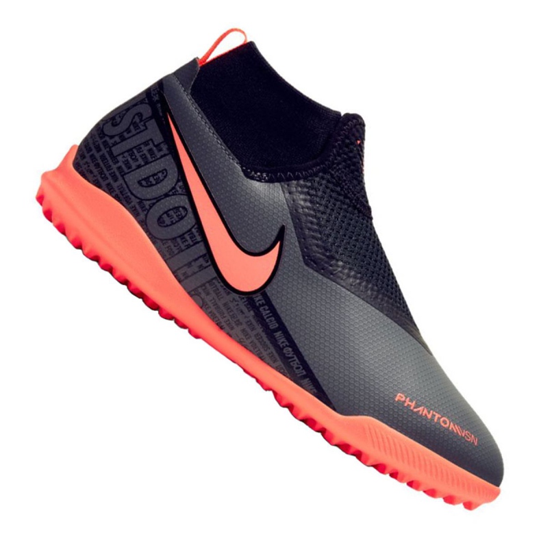 Zapatillas de fútbol Nike Phantom Vsn Academy Df Tf Jr AO3292-080 negro Zapatillas de fútbol Nike Phantom Vsn Academy Df Tf Jr AO3292-080 negro