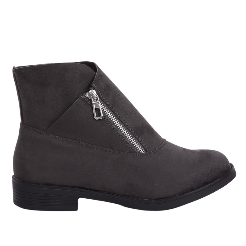 Botas grises de gamuza gris 20195 Gris