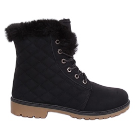 Botas de madera acolchadas negras Z140 Black negro