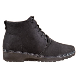 CABIN Botas cómodas negro