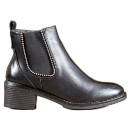 Small Swan Botas negras negro