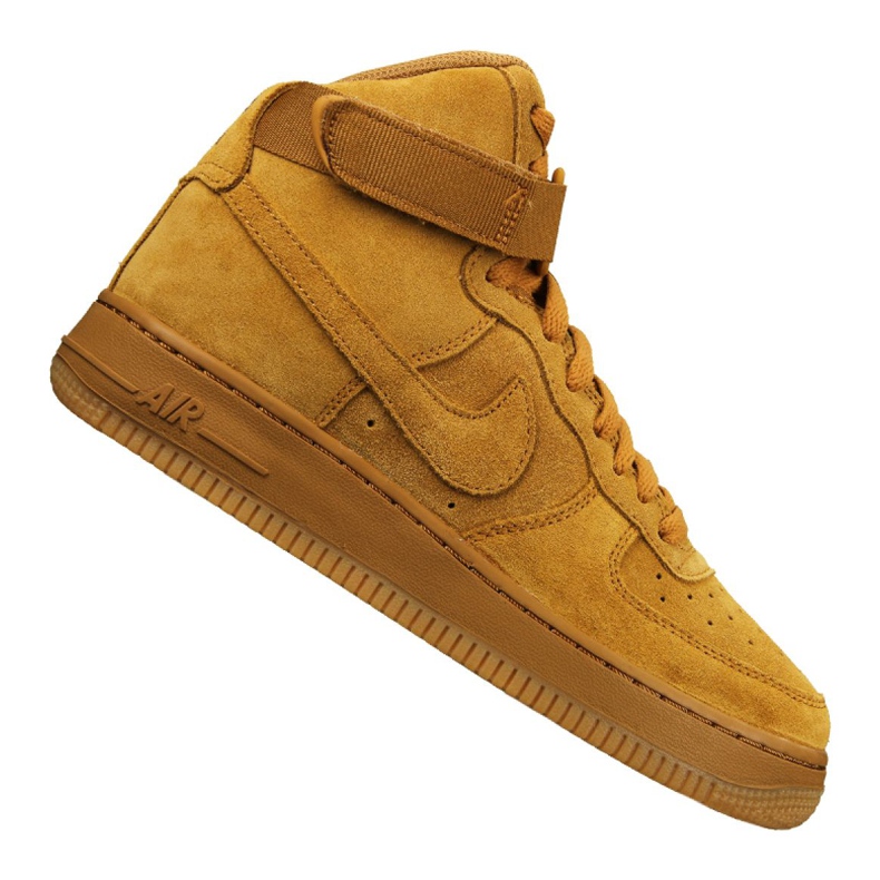 Zapatillas Nike Jr Air Force 1 High Lv 8 Gs Jr 807617-701 amarillo