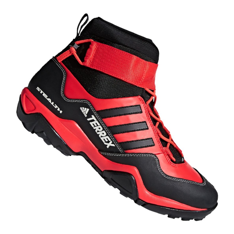 Zapatillas de trekking adidas Terrex Hydro Lace M CQ1755 negro rojo