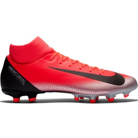 Calzado de fútbol Nike Mercurial Superfly 6 Academy CR7 Mg M AJ3541 600 multicolor rojo
