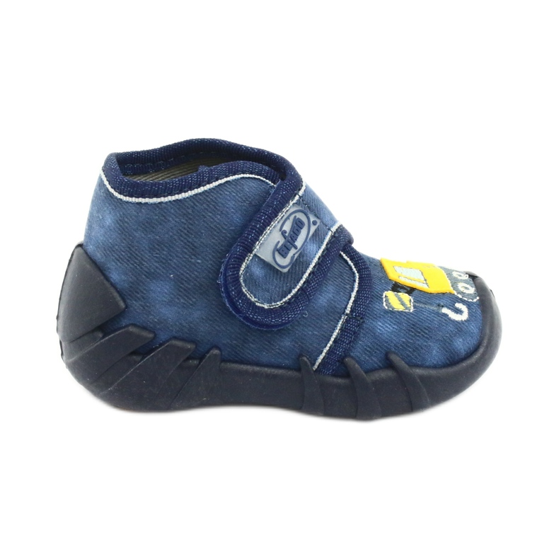 Calzado infantil befado 525P012 azul marino amarillo