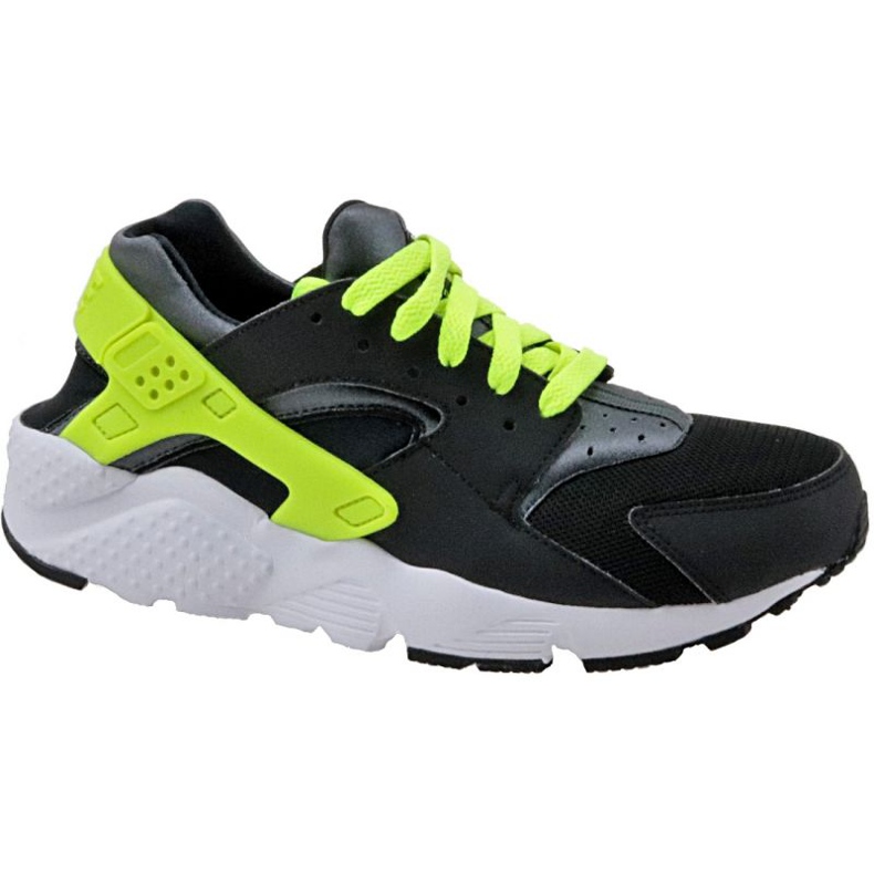 Zapatillas Nike Huarache Run Gs W 654275-017 negro amarillo Zapatillas Nike Huarache Run Gs W 654275-017 negro amarillo