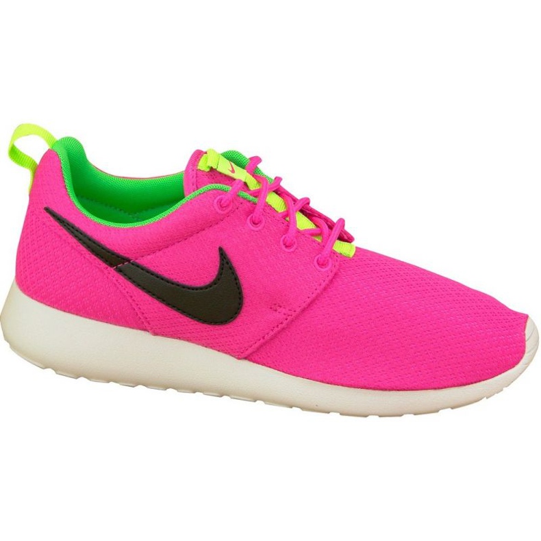 Zapatillas Nike Rosherun Gs W 599729-607 rosado