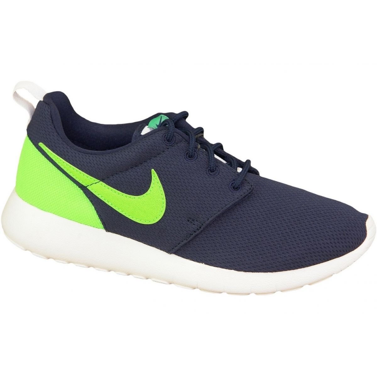 Zapatillas Nike Roshe One Gs W 599728 413 azul marino verde