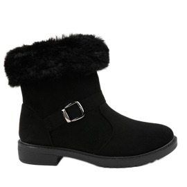 Botas negras planas aislantes H-28 negro