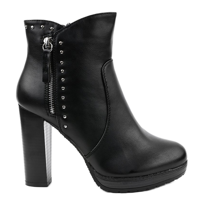 Botas negras aisladas 88057 negro