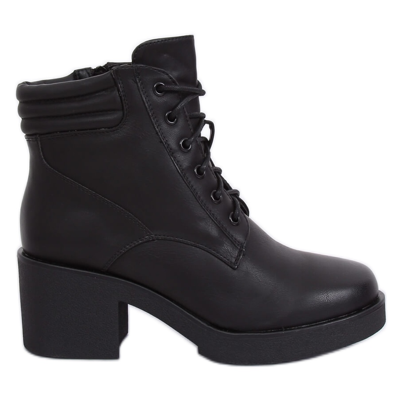 Botas negras con suela gruesa 2097 Negra negro