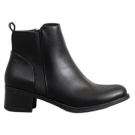 SHELOVET Botas negras clásicas negro
