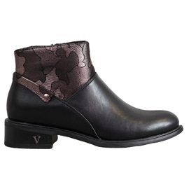 Botas VINCEZA negro multicolor
