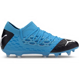 Botas de fútbol Puma Future 5.3 Netfit Fg Ag M 105756 01 azul azul