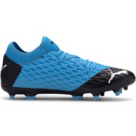 Botas de fútbol Puma Future 5.4 Fg Ag M 105785 01 azul marino azul