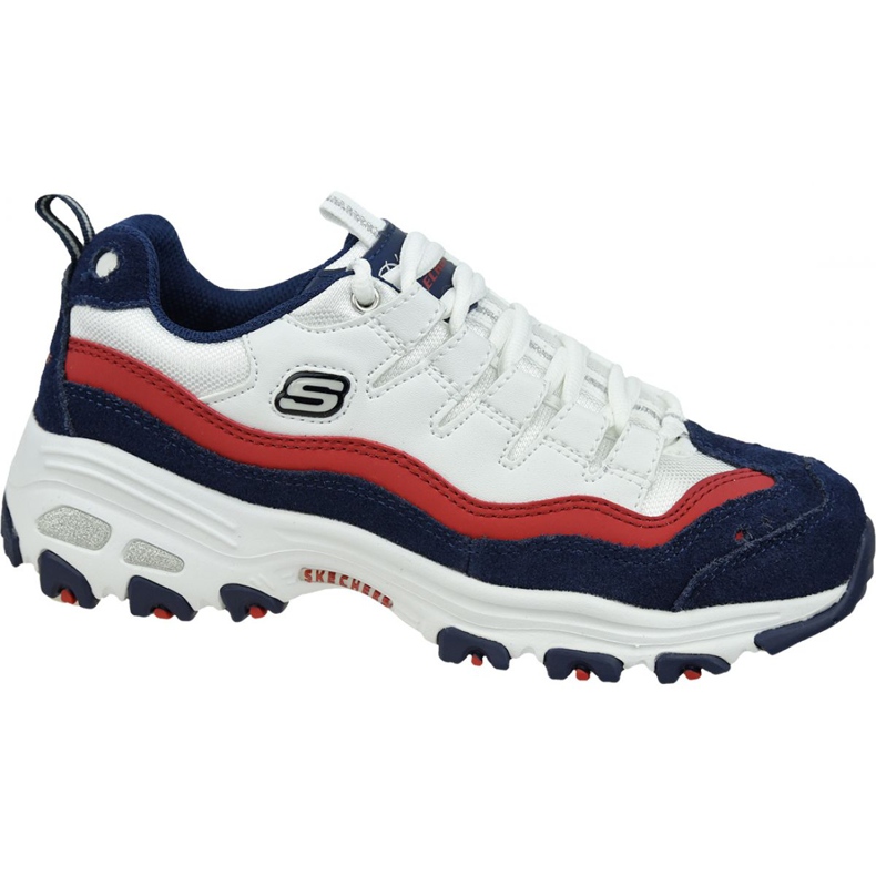 Zapatos Skechers D'Lites W 13141-WNVR blanco