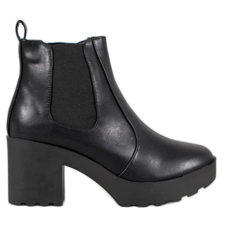 Weide Botas Chelsea de moda negro