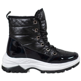SHELOVET Botas de nieve deportivas negro