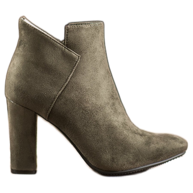 Botas de gamuza sexy VINCEZA verde