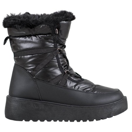 Bella Paris Botas de nieve de moda negro Bella Paris Botas de nieve de moda negro