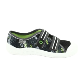 Calzado infantil befado 672Y069 negro gris verde