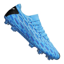 Botas de fútbol Puma Future 5.1 Netfit Low Fg / Ag M 105791-01 azul azul