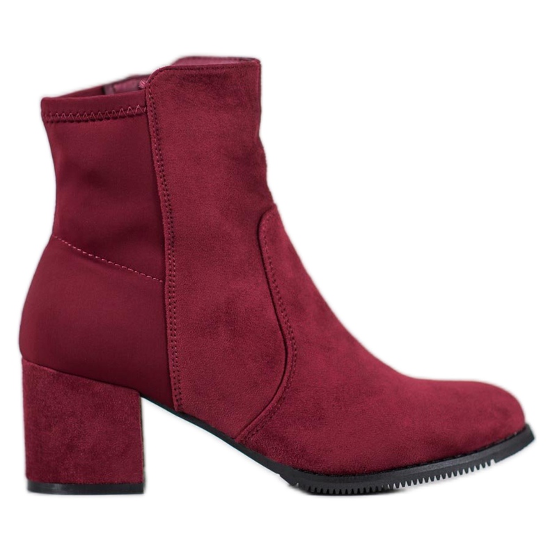J. Star Botas burdeos rojo