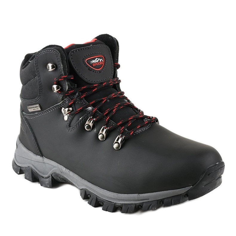 Botas de nieve negras con aislamiento de MXC-7587L negro Botas de nieve negras con aislamiento de MXC-7587L negro