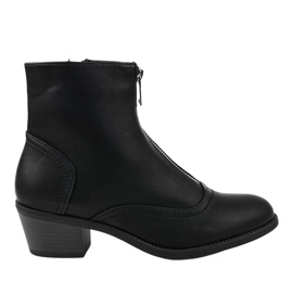 Botas negras aisladas AB1047 negro