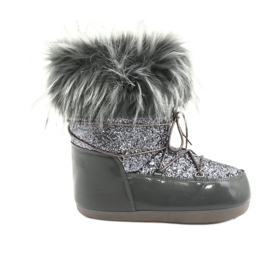 Botas de nieve cómodas gris