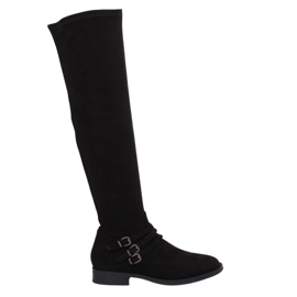 Botas de ante negro K1807811 Negro Botas de ante negro K1807811 Negro