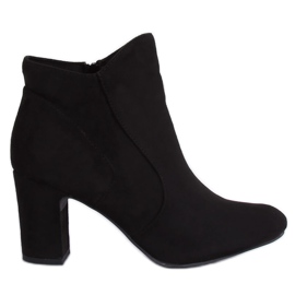 Botas negras de tacón K1809810 Negro