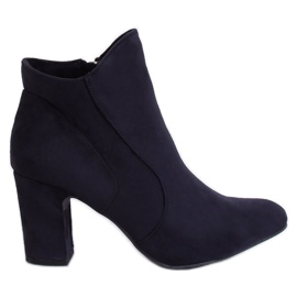 Botas de tacón azul marino K1809810 Marino