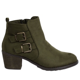Botas de tacón verde K1809305 Caqui Botas de tacón verde K1809305 Caqui