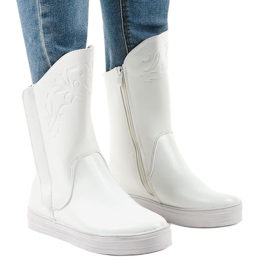 Zapatillas blancas botas aislantes HX5187-5 blanco