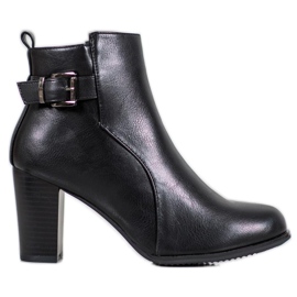 J. Star Botas cómodas negro