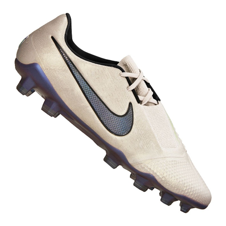 Zapatillas de fútbol Nike Phantom Vnm Elite Fg M AO7540-005 blanco beige